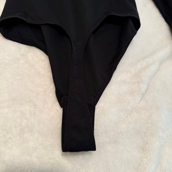 Feelin Girl Black NWT Long Sleeve Light Compression T-Shirt Bodysuit Size XL - Picture 9 of 15